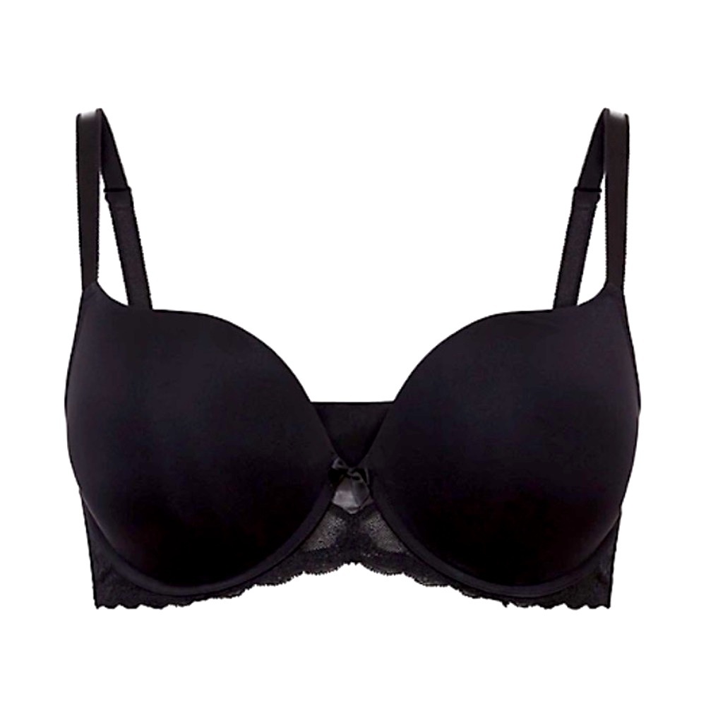 Torrid Black Push-Up T-Shirt Bra, Sizes 44C, 50DD